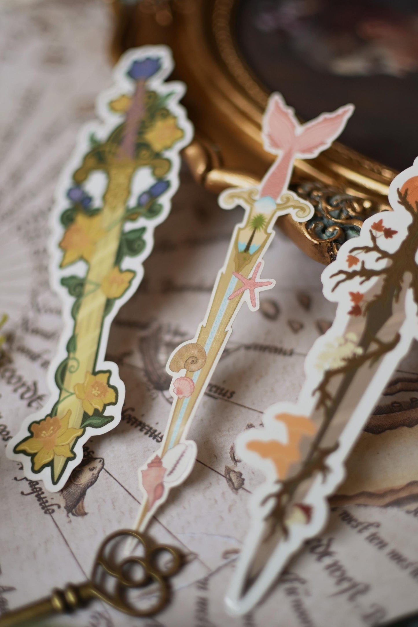 Seasonal Stickers Spring/Summer/Autumn Single and Trio