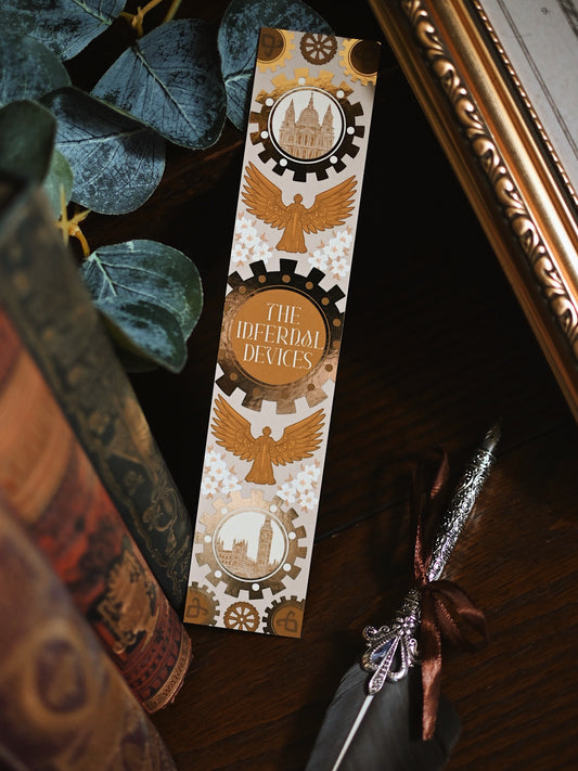 The Infernal Devices Inspired Book Spine Bookmark