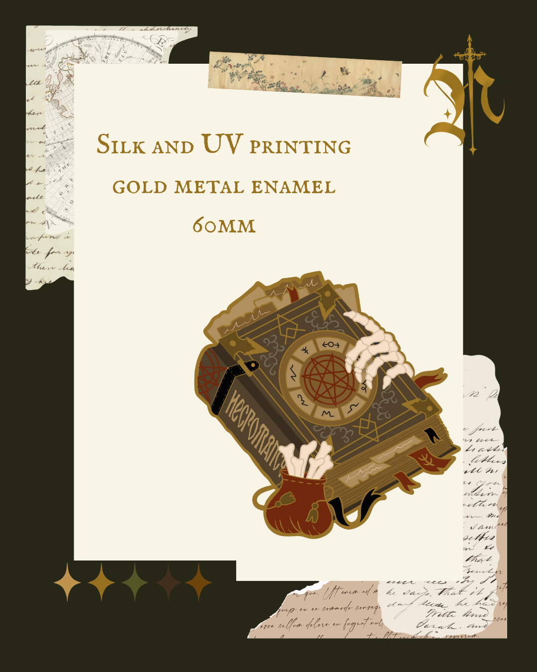 PRE ORDER Forgotten Tomes Enamel Pin Collection