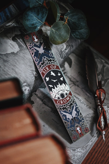Six of Crows Inspired Book Spine Bookmark