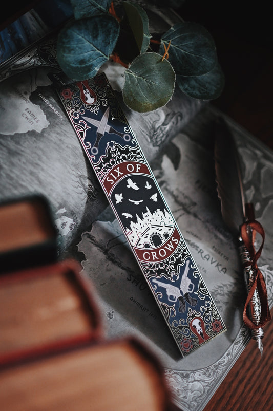 Six of Crows Inspired Book Spine Bookmark