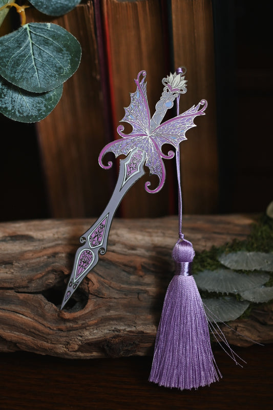 Faerie Wings Enamel Bookmark