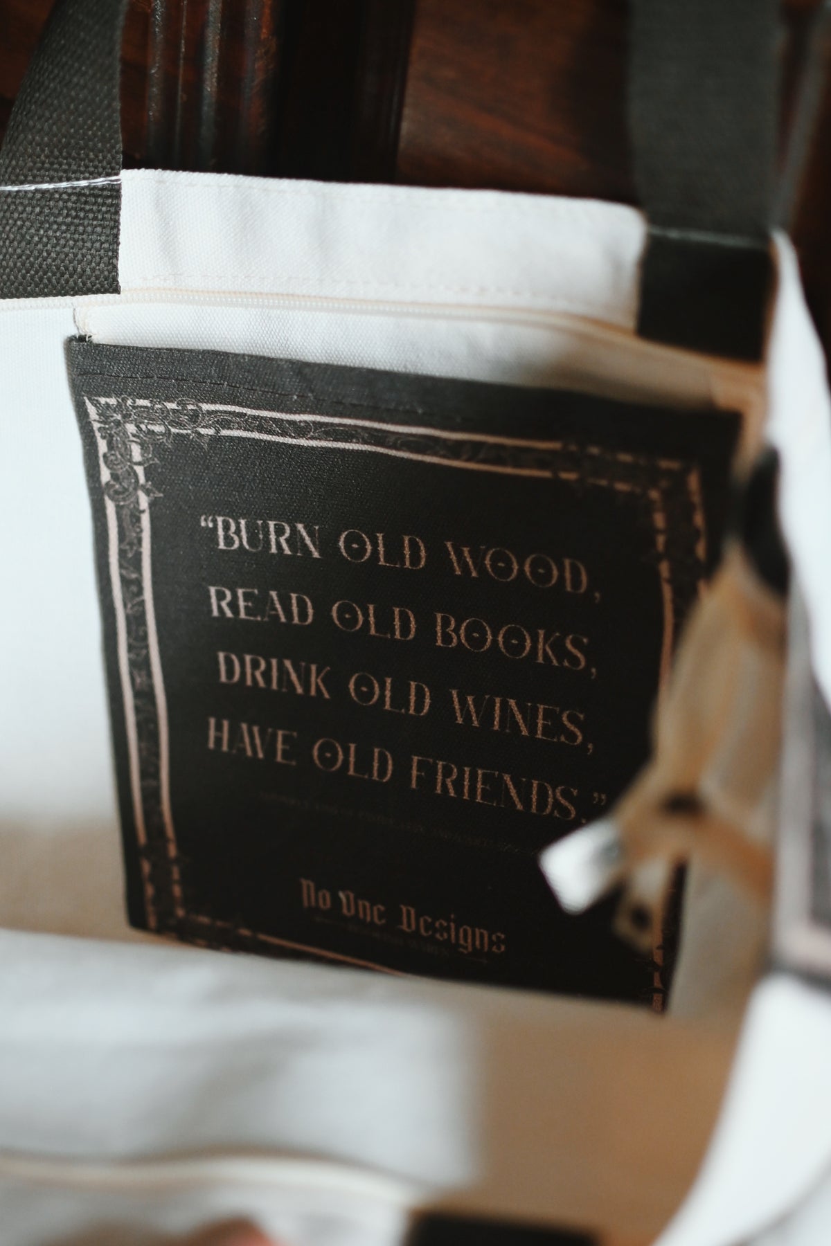 Medieval Knight Tote Book Bag