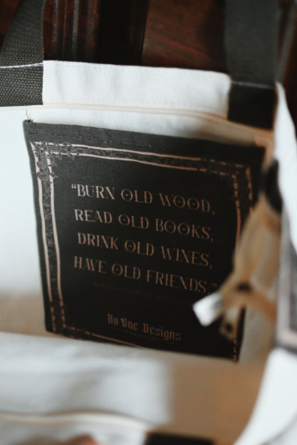 Medieval Knight Tote Book Bag