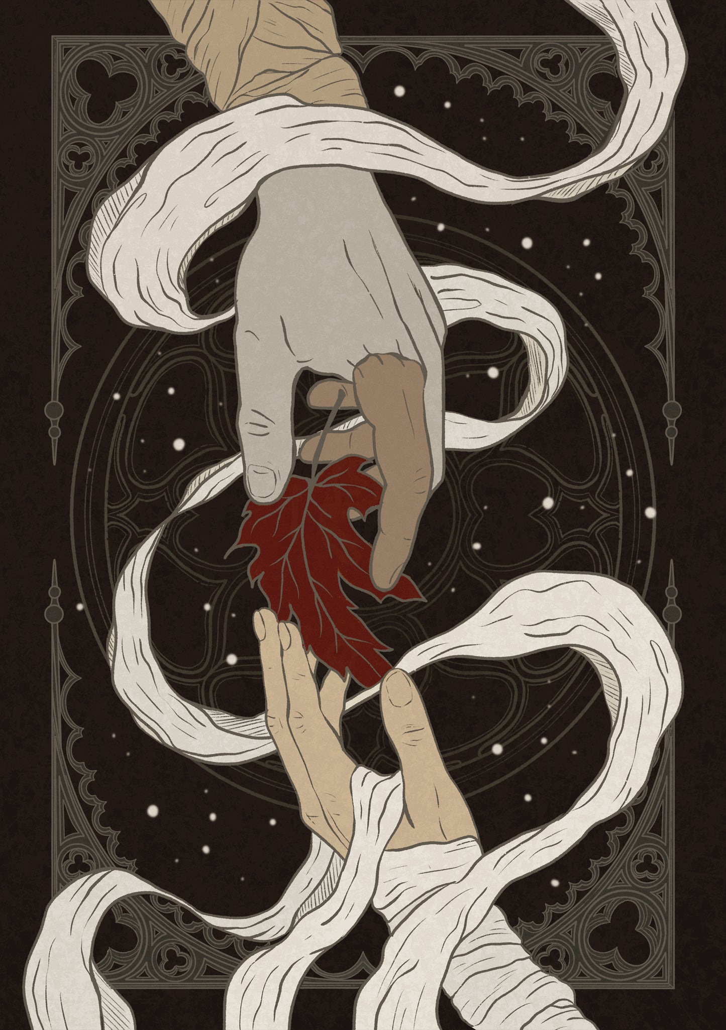 'A Leaf? For me?' Frankenstein Art Print