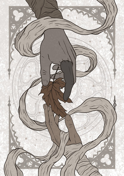 'A Leaf? For me?' Frankenstein Art Print