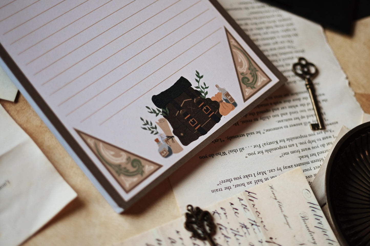 Side Quests Notepad / List pad/ Memo Pad