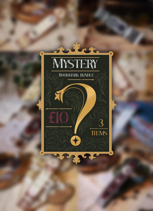 Bookish Mystery bundle Foil Bookmarks