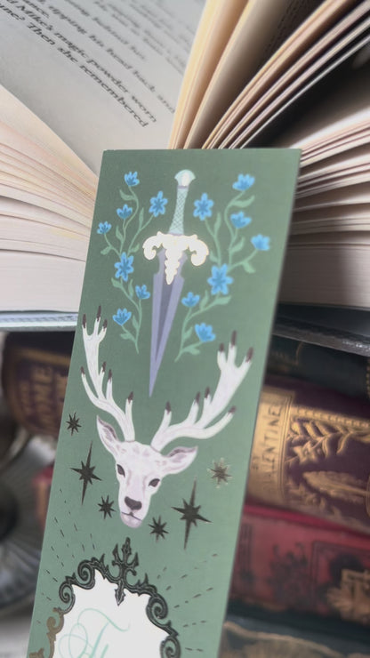 Officially Licensed Throne of Glass Foil Bookmark